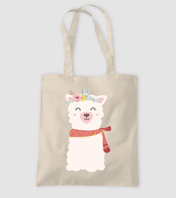 Baby lama model nisipiu pe tricou