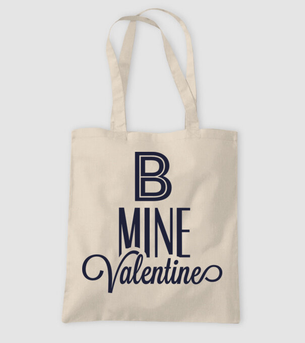 Be my Valentine! model nisipiu pe tricou