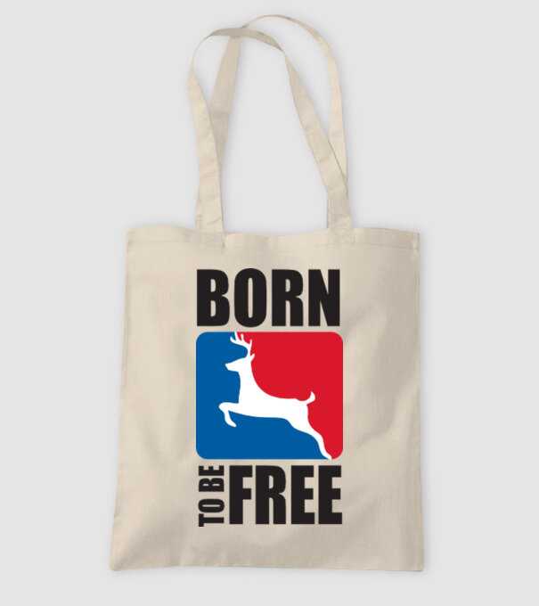 born to be free model nisipiu pe tricou