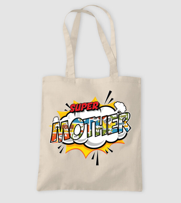 Comic Mother model nisipiu pe tricou