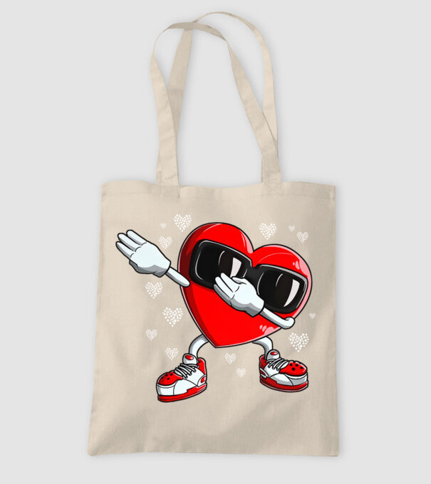 Dab inima model nisipiu pe tricou