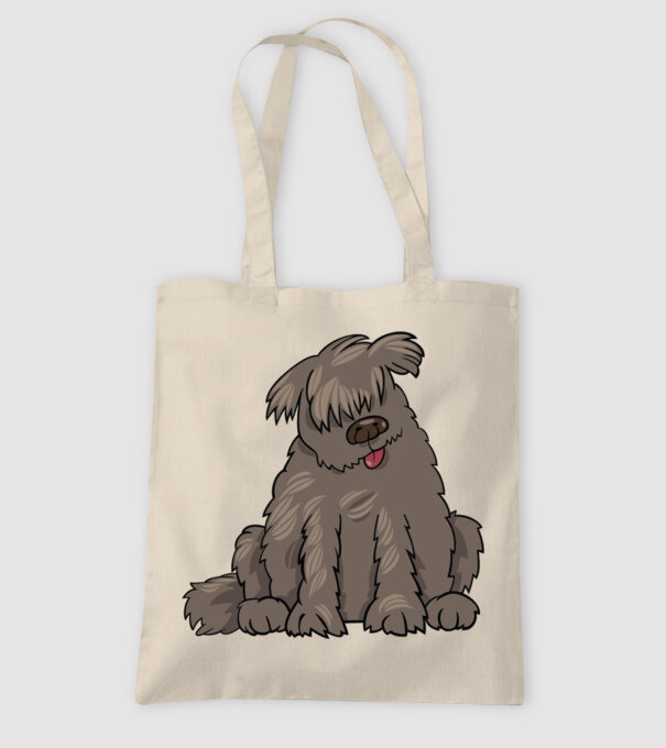 Dog silhouette model nisipiu pe tricou
