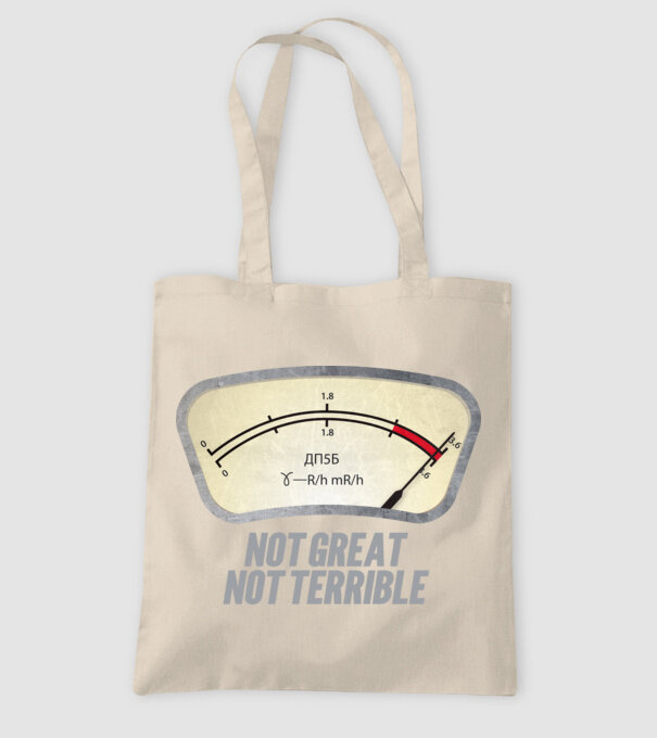 Dosimeter model nisipiu pe tricou