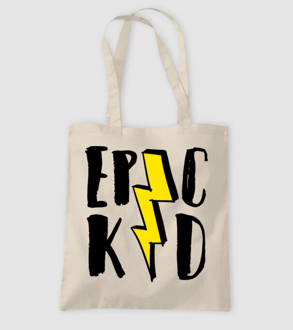 EpicKid model nisipiu pe tricou