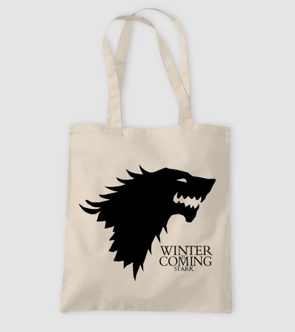 game of thrones winter is coming model nisipiu pe tricou