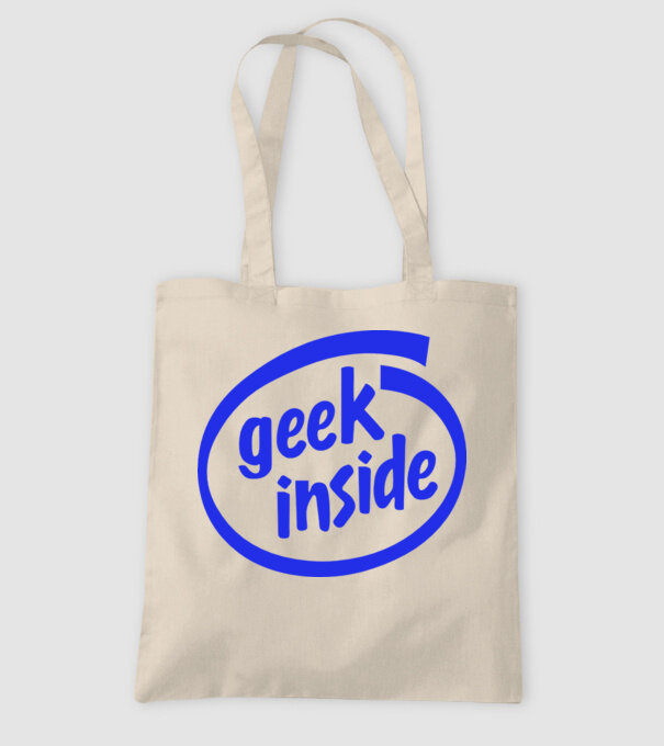Geek inside model nisipiu pe tricou