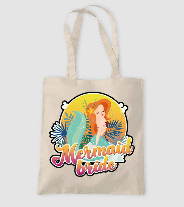 Mermaid bride hawaii model nisipiu pe tricou