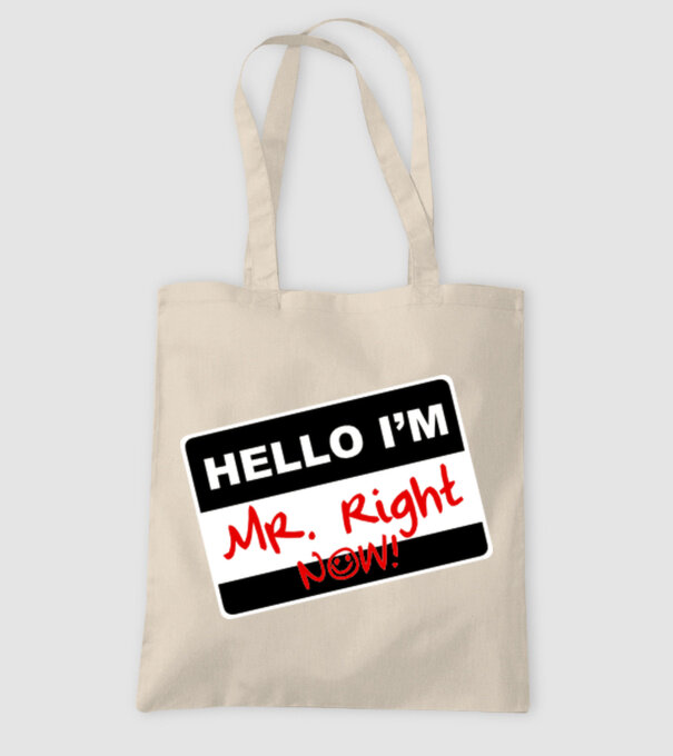 Mr Rigth Now.eps model nisipiu pe tricou
