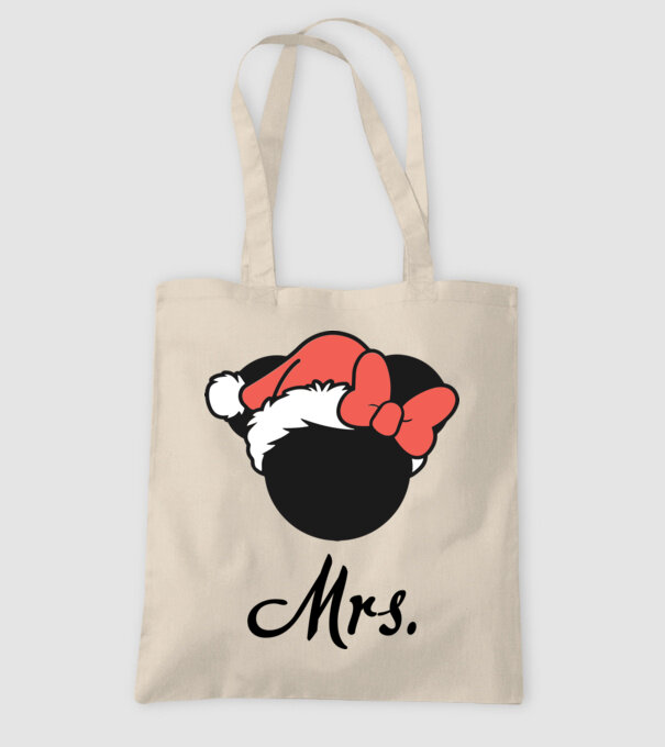 mrs christmas model nisipiu pe tricou
