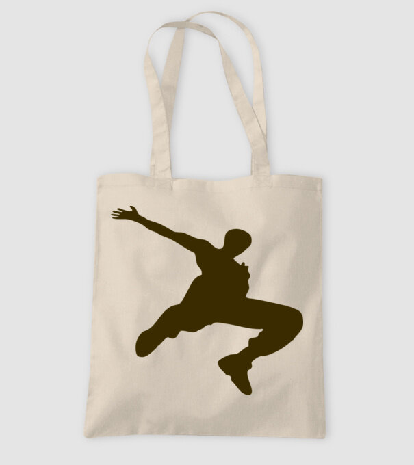 Logo Parkour model nisipiu pe tricou