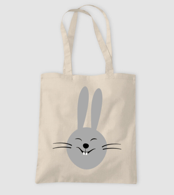 rabbit model nisipiu pe tricou