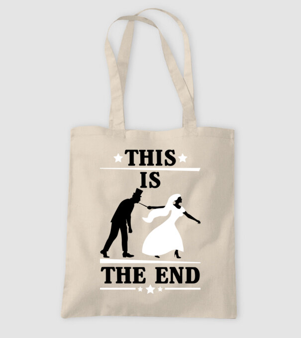 this is the end model nisipiu pe tricou
