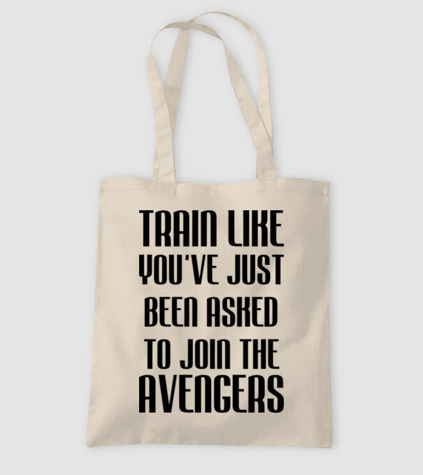 Train like youve just been asked model nisipiu pe tricou