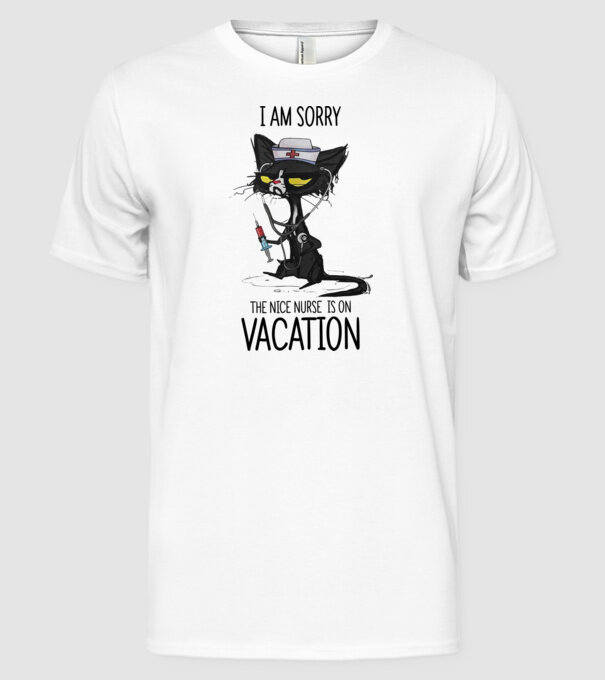 Sora mai drăguță e în vacanță model alb pe tricou