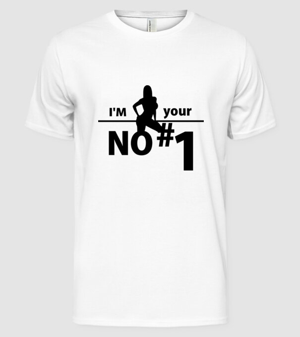 Prima model alb pe tricou
