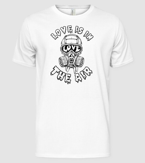 Love is in the air lght bck model alb pe tricou