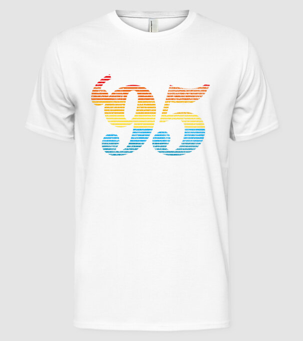 Retro Birthday 1995 model alb pe tricou