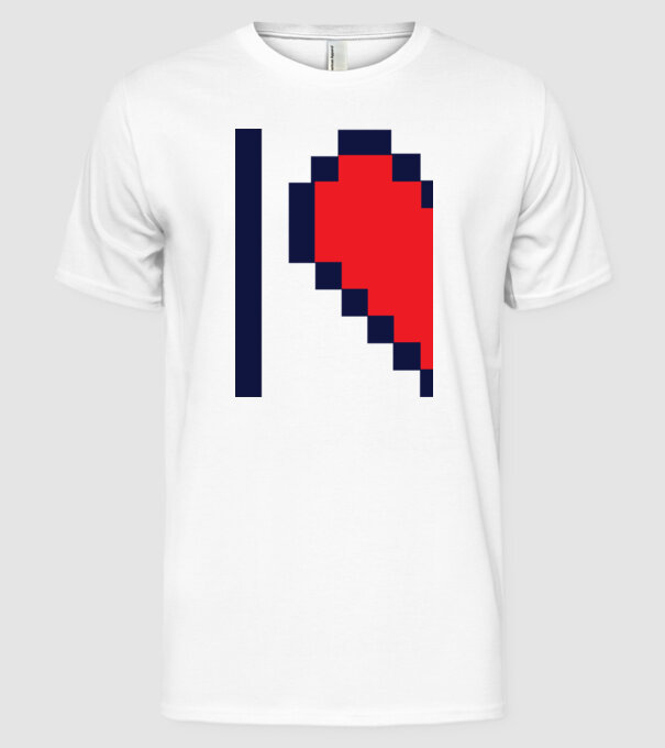 Dragoste model alb pe tricou