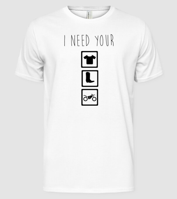 Terminator model alb pe tricou