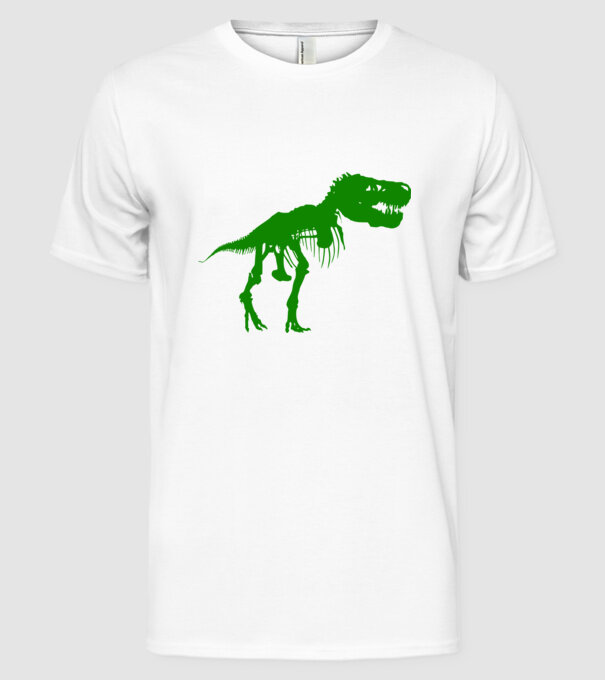 model alb pe tricou