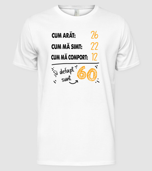 Aspect, senzație, comportament 60 Alb model alb pe tricou