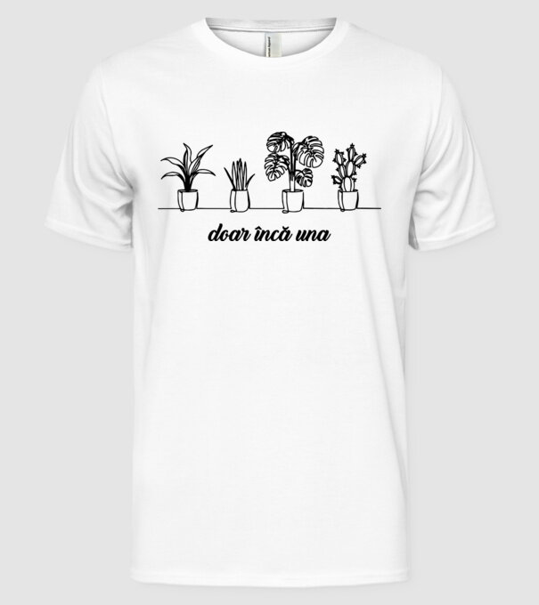 doar încă una model alb pe tricou