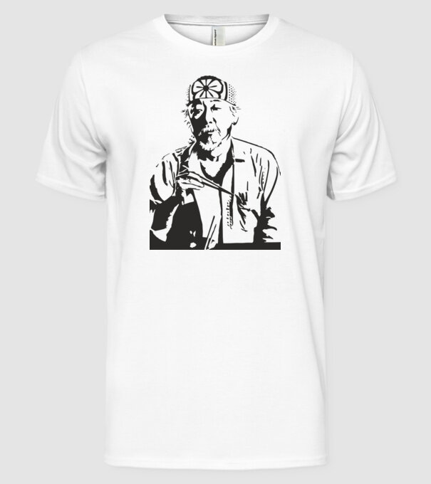 Miyagi cobra kai model alb pe tricou