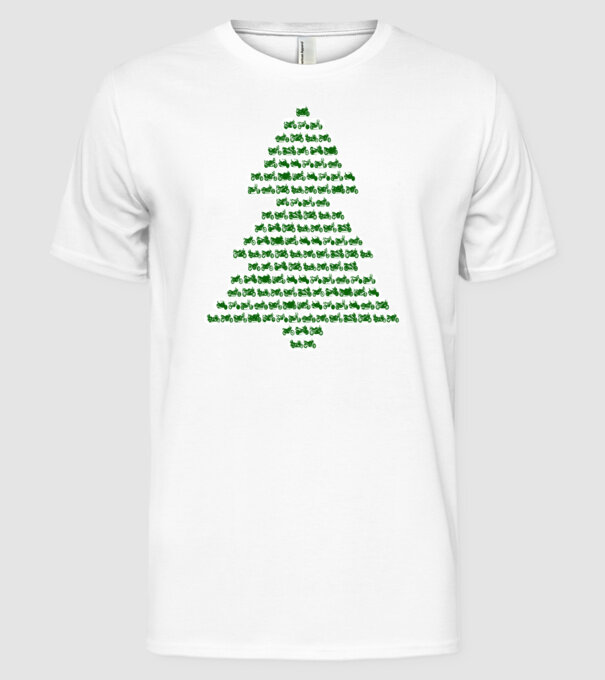 motorbike christtmas tree model alb pe tricou