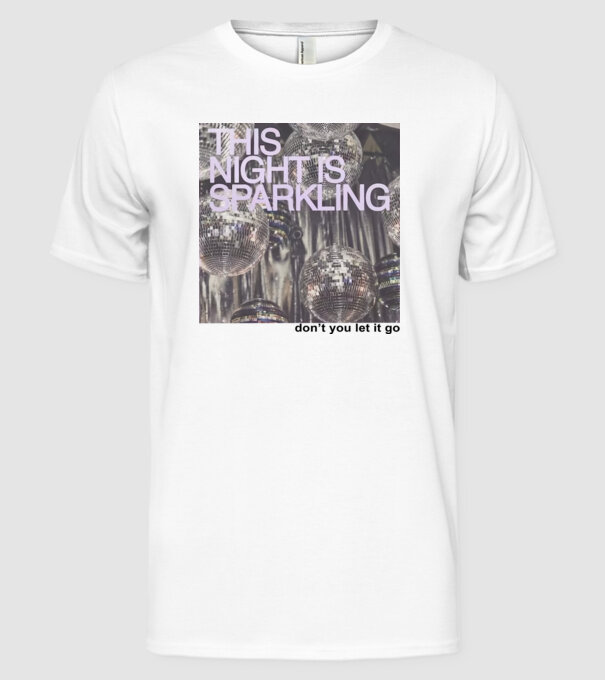 Taylor Swift this night 2 model alb pe tricou