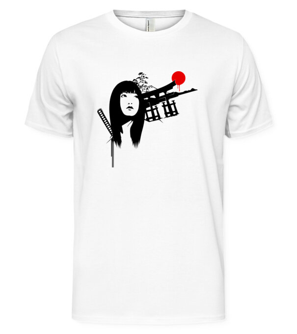  model  pe tricou