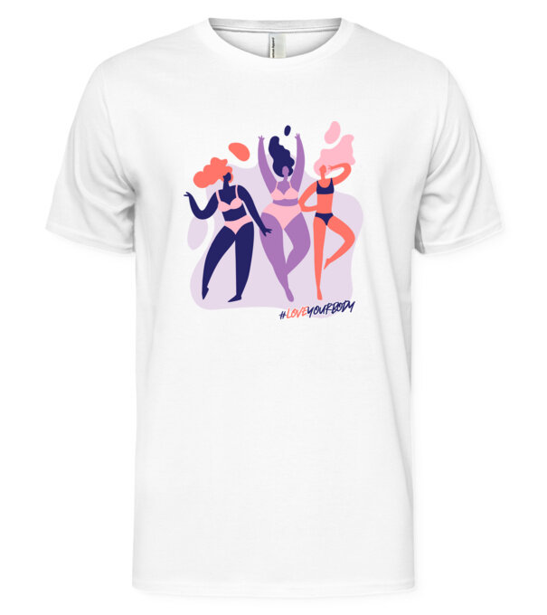  model  pe tricou