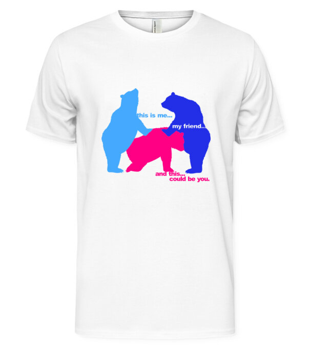  model  pe tricou