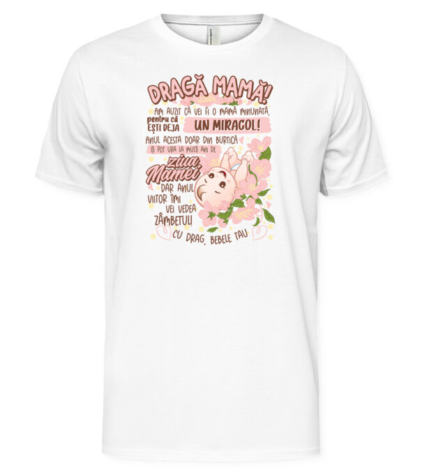  model  pe tricou
