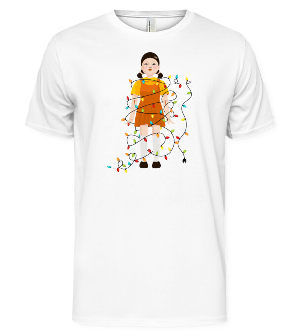  model  pe tricou