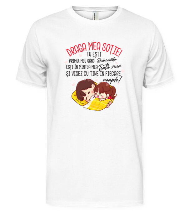  model  pe tricou