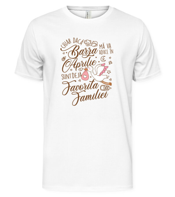  model  pe tricou