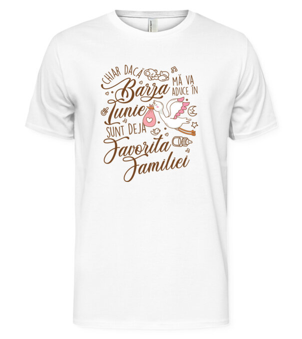  model  pe tricou
