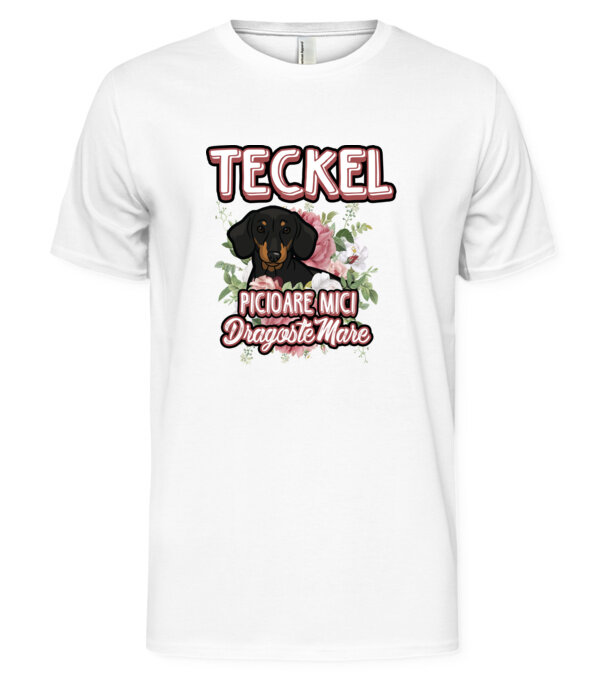  model  pe tricou