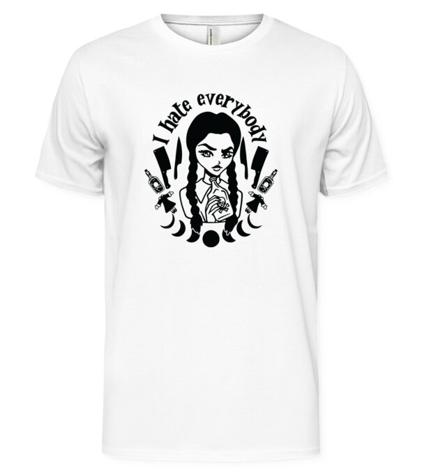  model  pe tricou