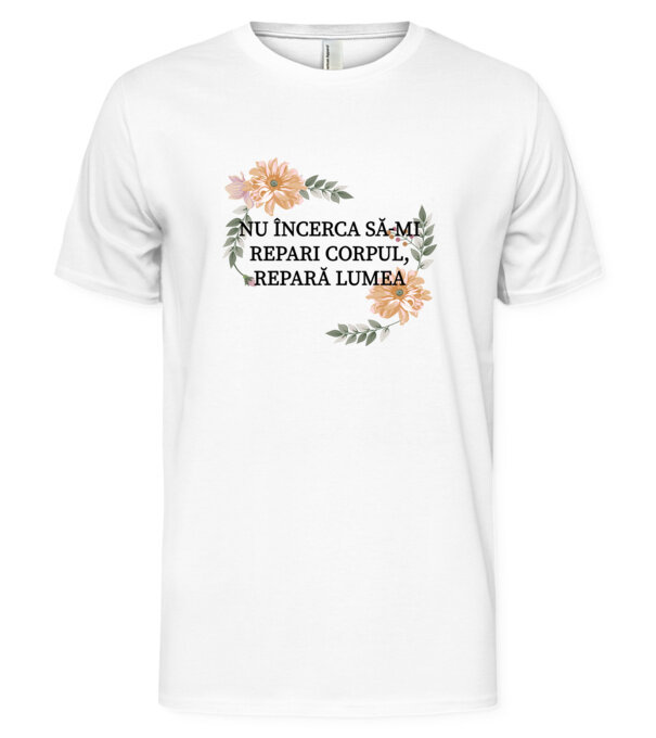  model  pe tricou