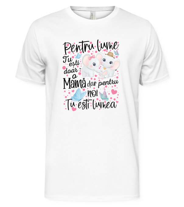  model  pe tricou