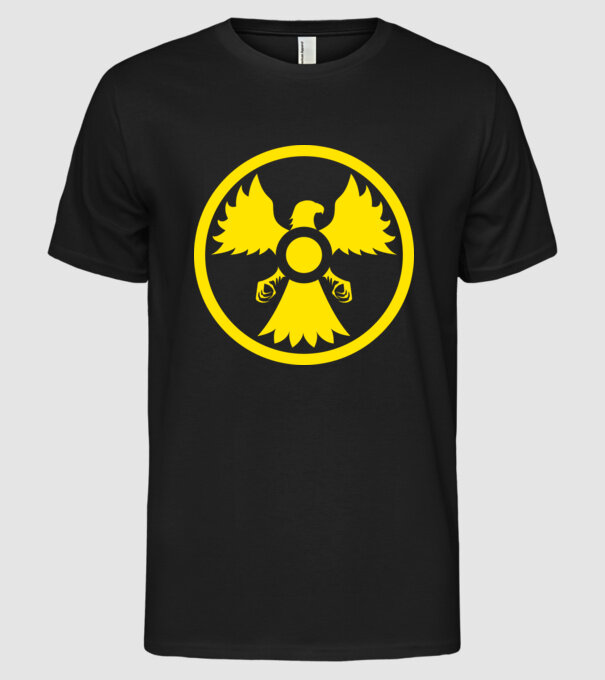 phoenix atom model negru pe tricou