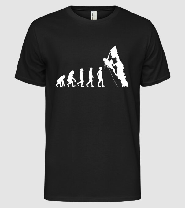 evoluție escaladare model negru pe tricou