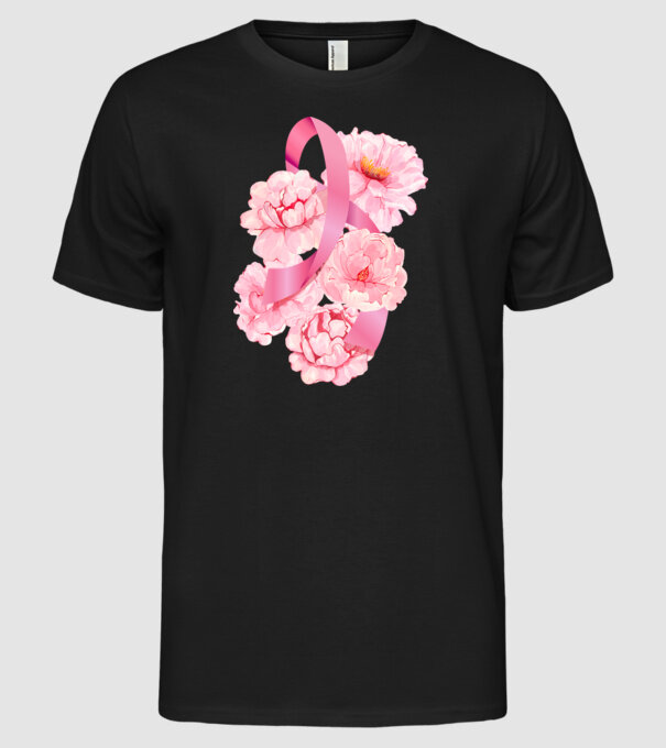 Faith hope love panglică model negru pe tricou