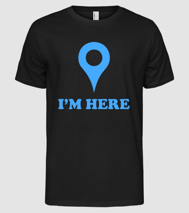 Google hike model negru pe tricou