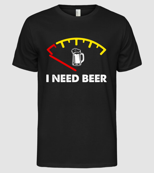 I need beer model negru pe tricou
