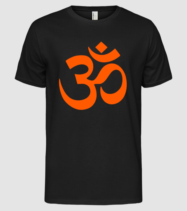 Simbol Ohm model negru pe tricou