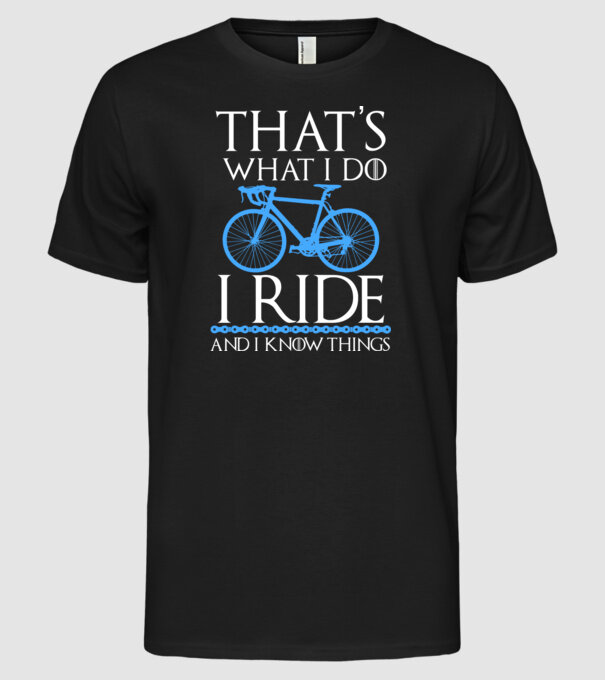 Thats what i do model negru pe tricou