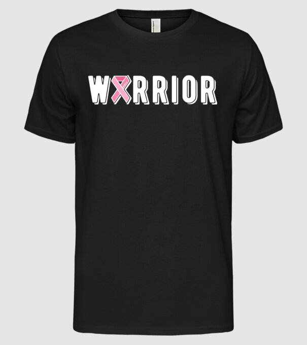 Warrior model negru pe tricou
