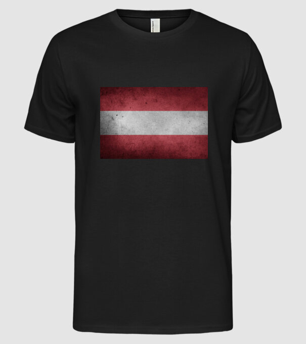 AUSTRIA model negru pe tricou